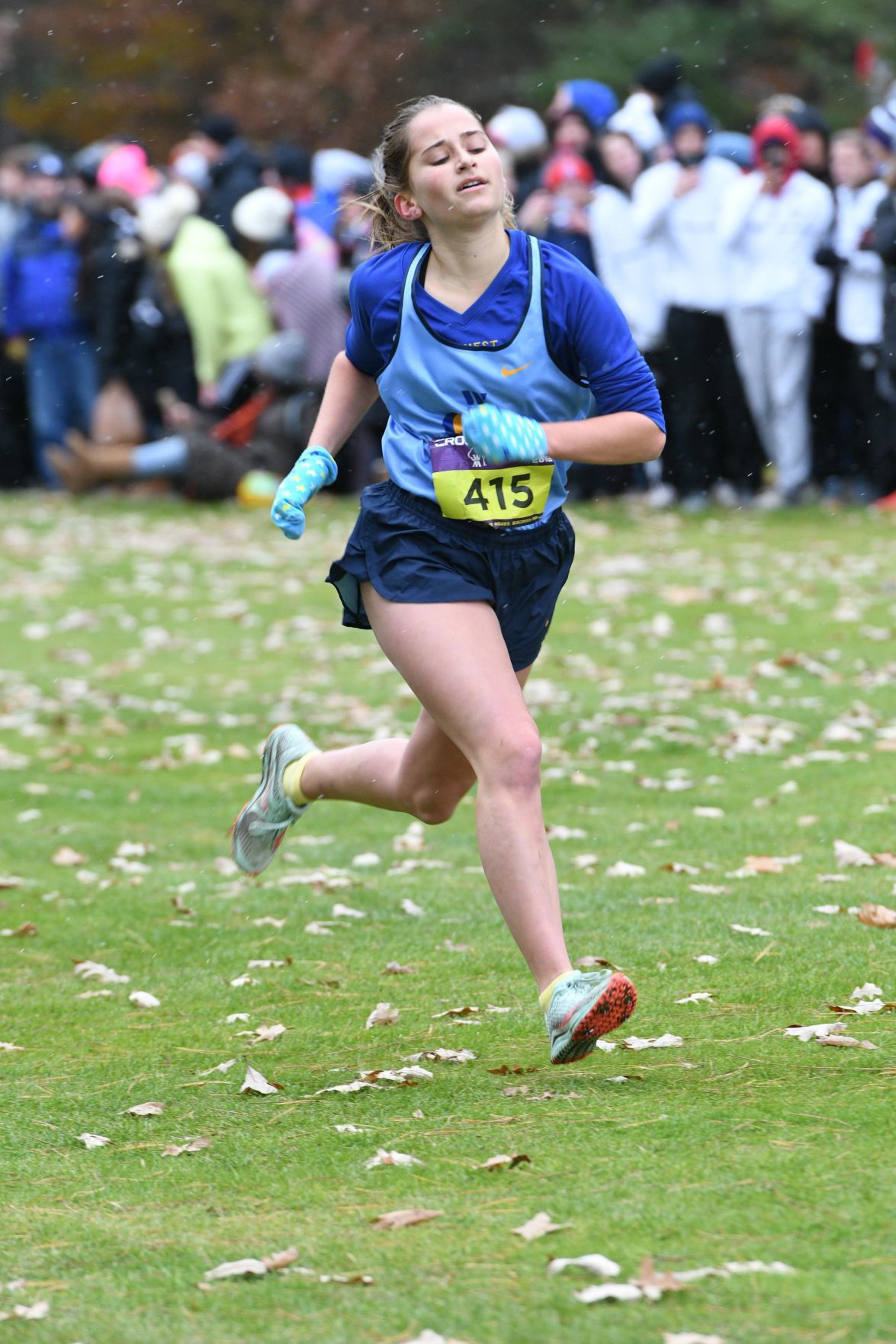 WIAA state cross country photo: Grace Weigl, Madison West